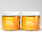 Two Vitalis Living NAC + Glycine Gummies jars, 60 lemon flavour gummies each, supporting glutathione production and cellular detox