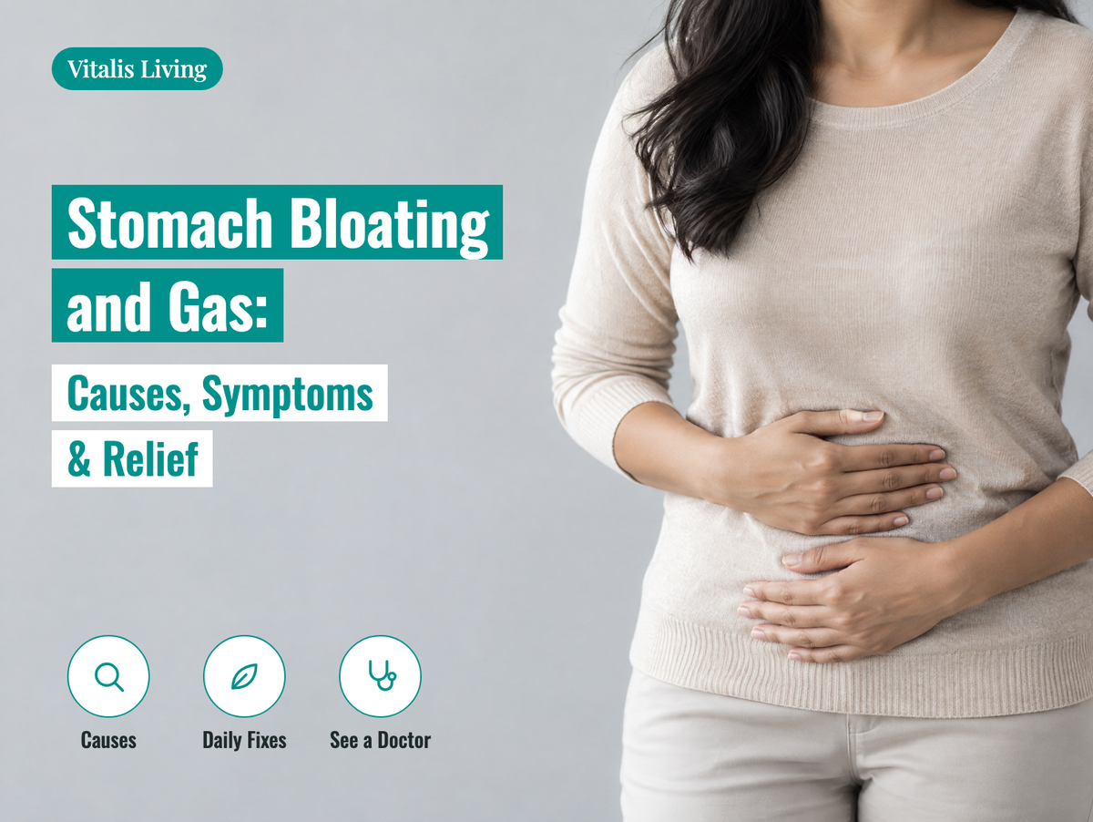 Stomach Bloating and Gas: Causes, Symptoms and How to Get Relief