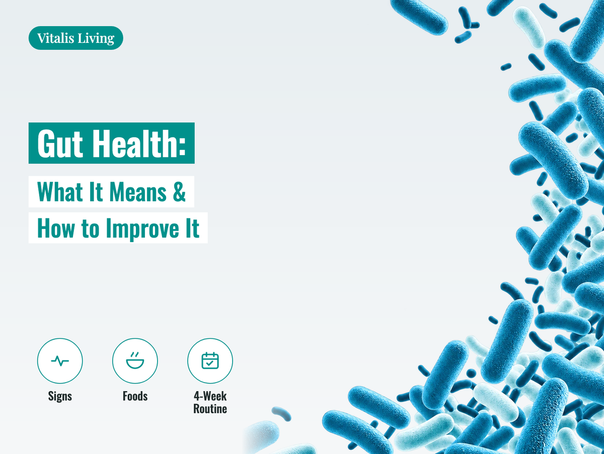 Gut Health: What It Means, Signs of a Poor Gut and How to Improve It