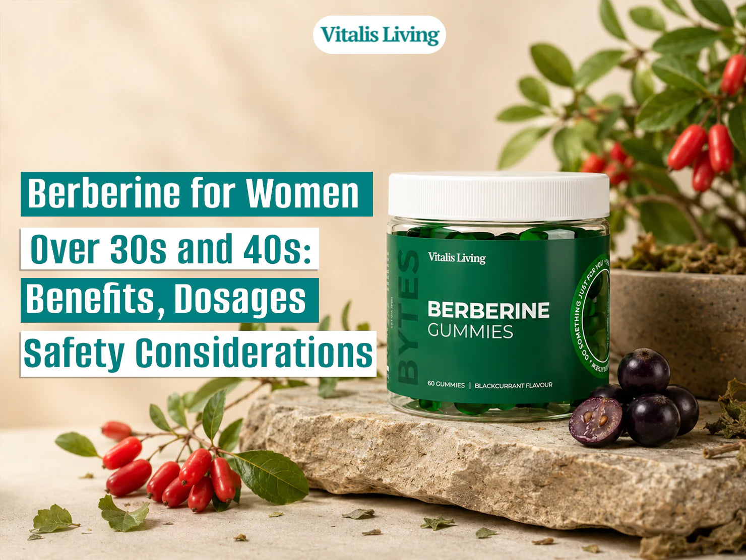 Berberine for Women Over 30s and 40s: Benefits, Dosages &amp; Safety Considerations