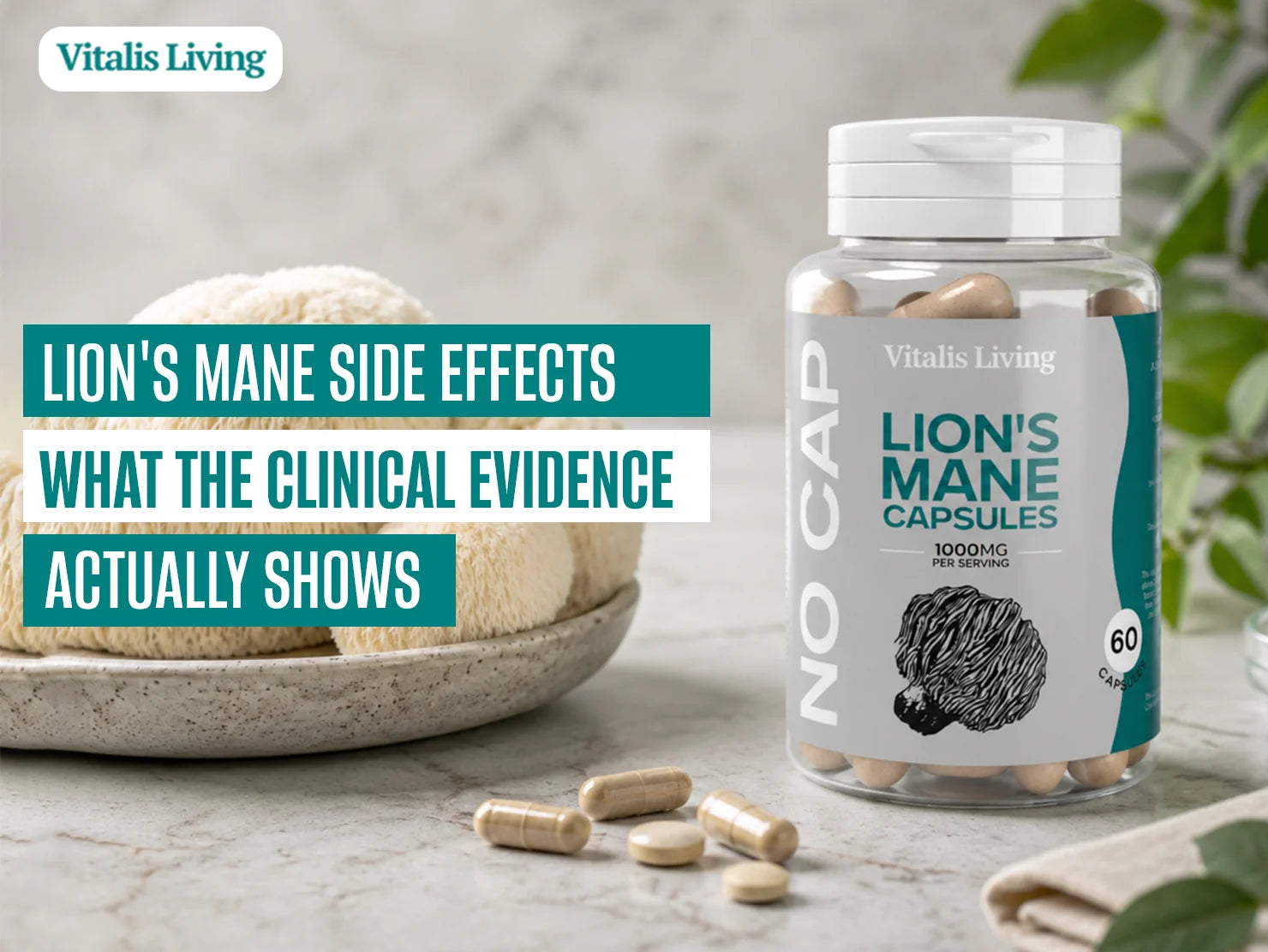 Lion’s mane side effects and safety considerations based on clinical evidence