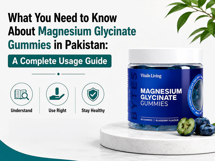 magnesium glycinate gummies in Pakistan Learn dosage, sleep benefits, timing, pricing, and what to check before buying.