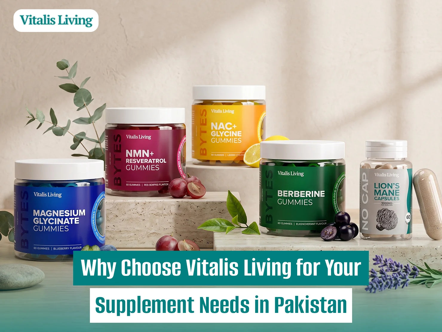 Vitalis Living supplements and trusted supplement shopping in Pakistan