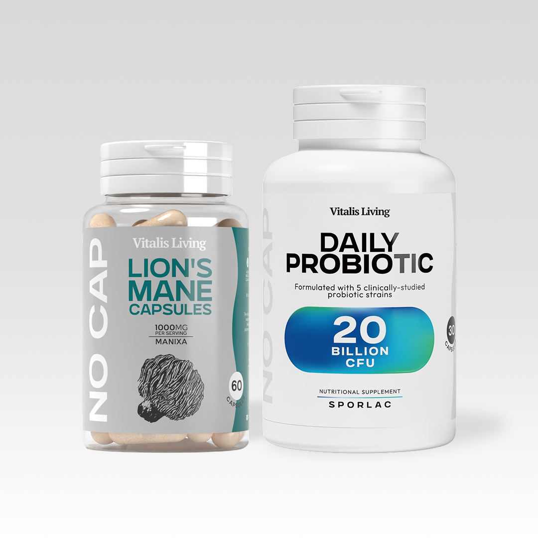 Gut Brain Bundle | Probiotics + Lion's Mane