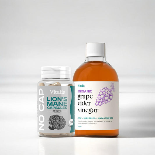 Happier Skin Bundle | Cider Vinegar + Lion's Mane Mushroom